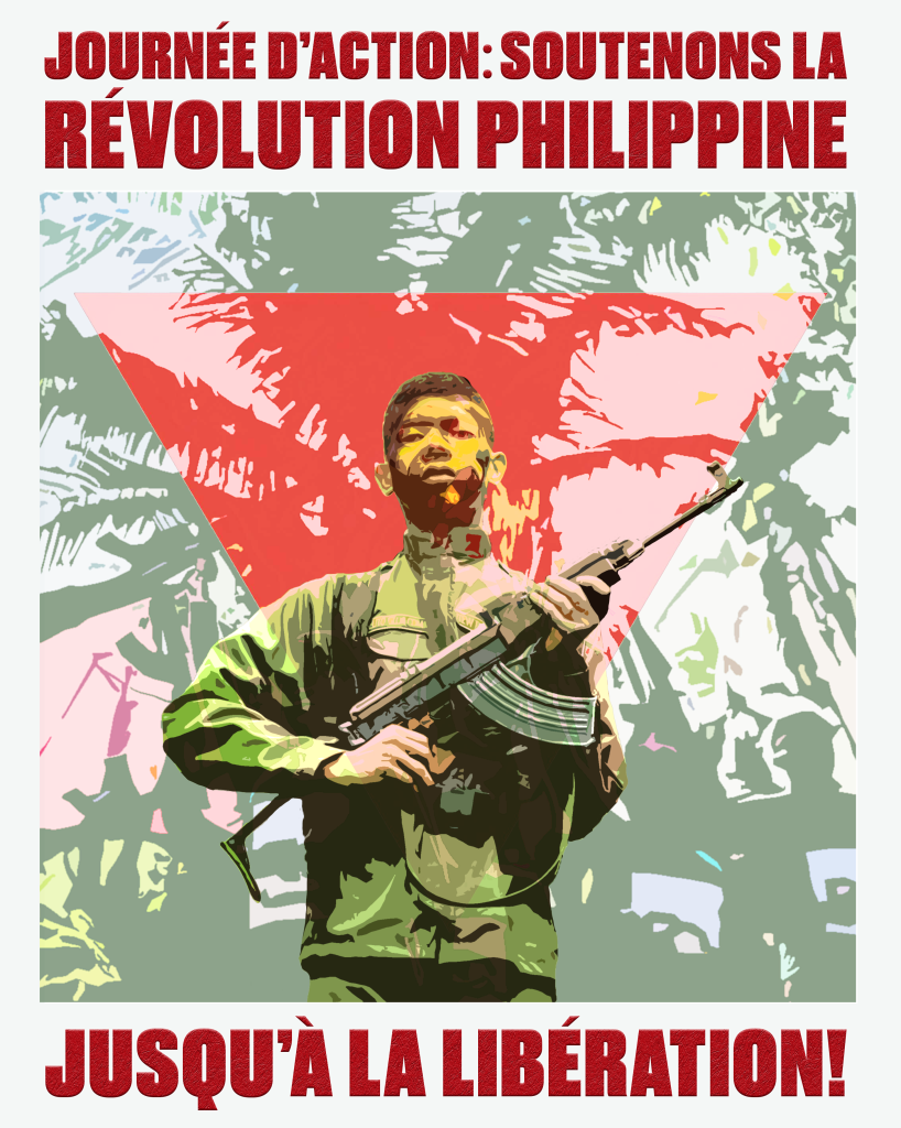 Appel à l’action : Soutenons la révolution philippine jusqu’à la libération !